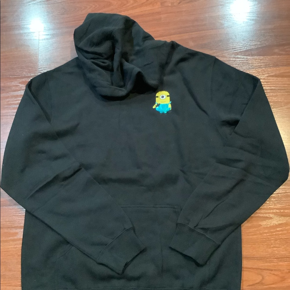 HOODIE BLACK SIZE LARGE